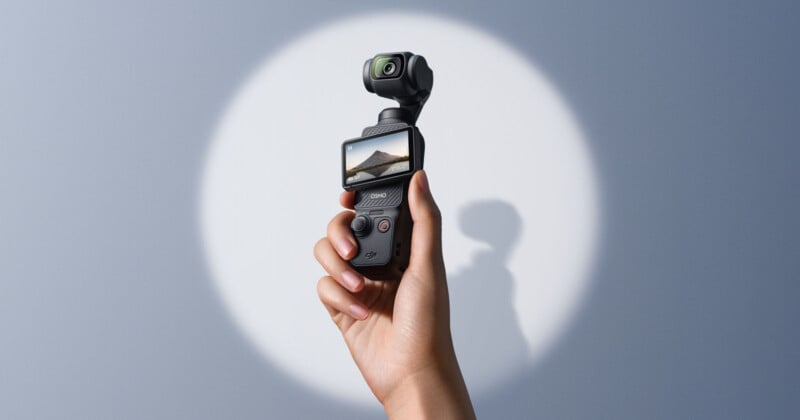 The DJI Osmo Pocket 3, showcased with its sleek design and compact build