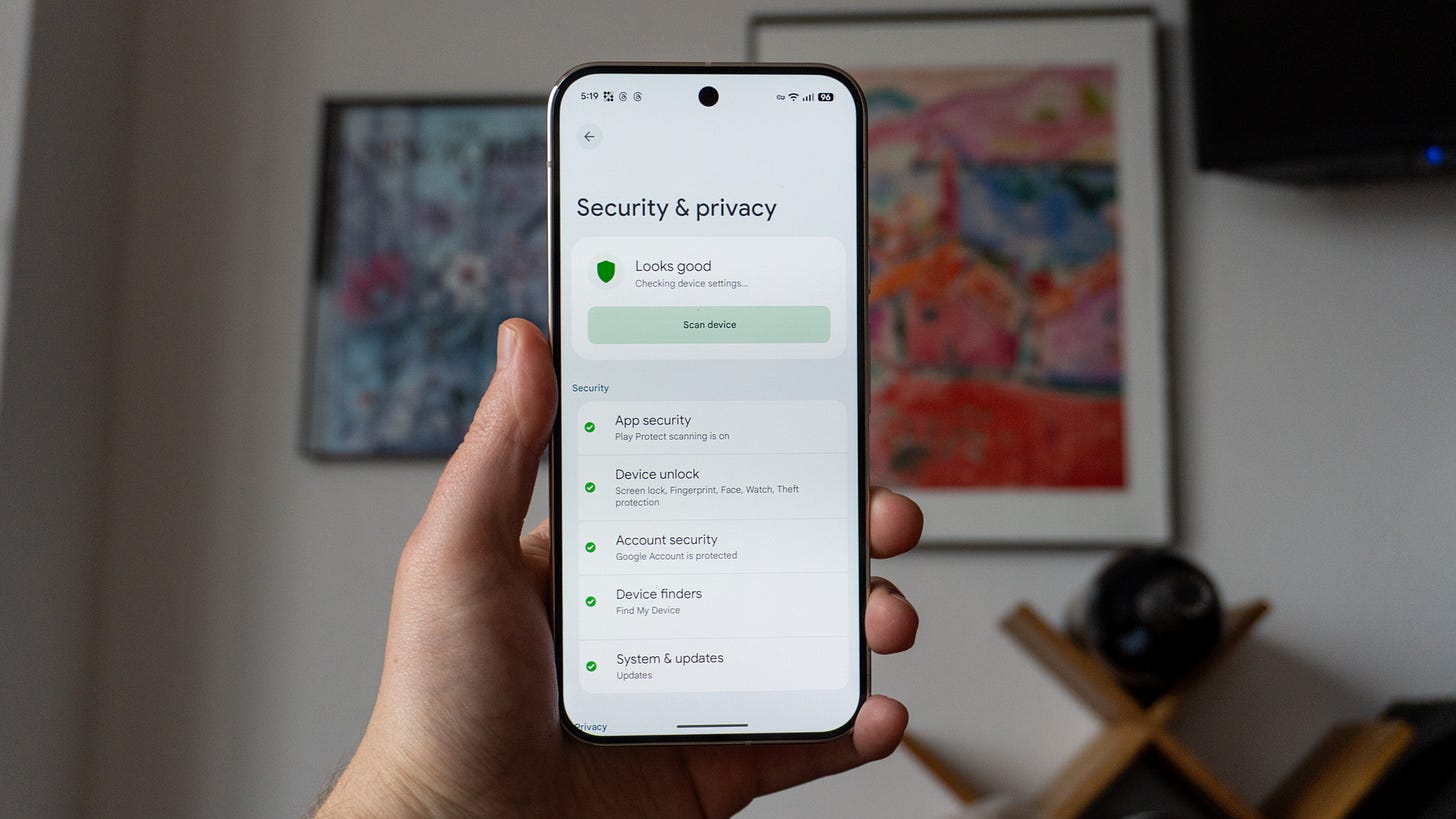 Android 16 User Interface Screenshot